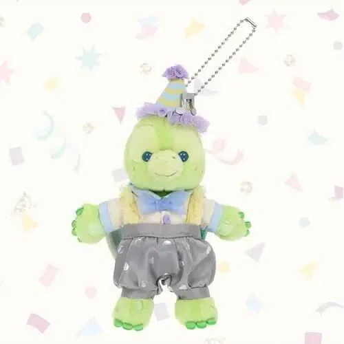 Tokyo Disney Resort Duffy From All Of Us Plush Badge Olu Mel 1 each