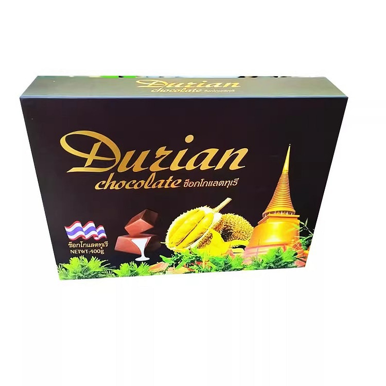 Malaysian durian flavored sandwich chocolate 1 box