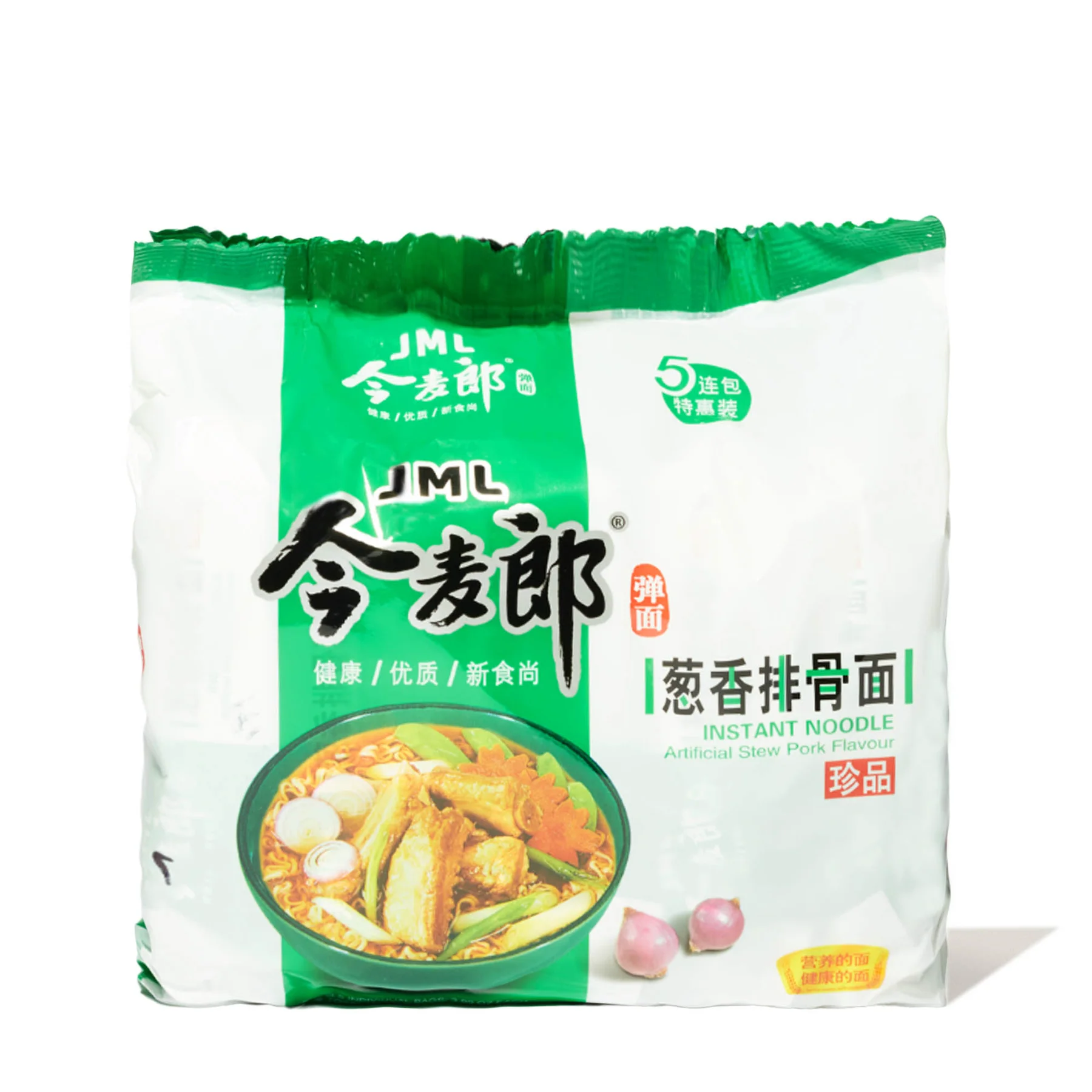 JML Green Onion Pork Chop Stew Noodle 565g 1 each