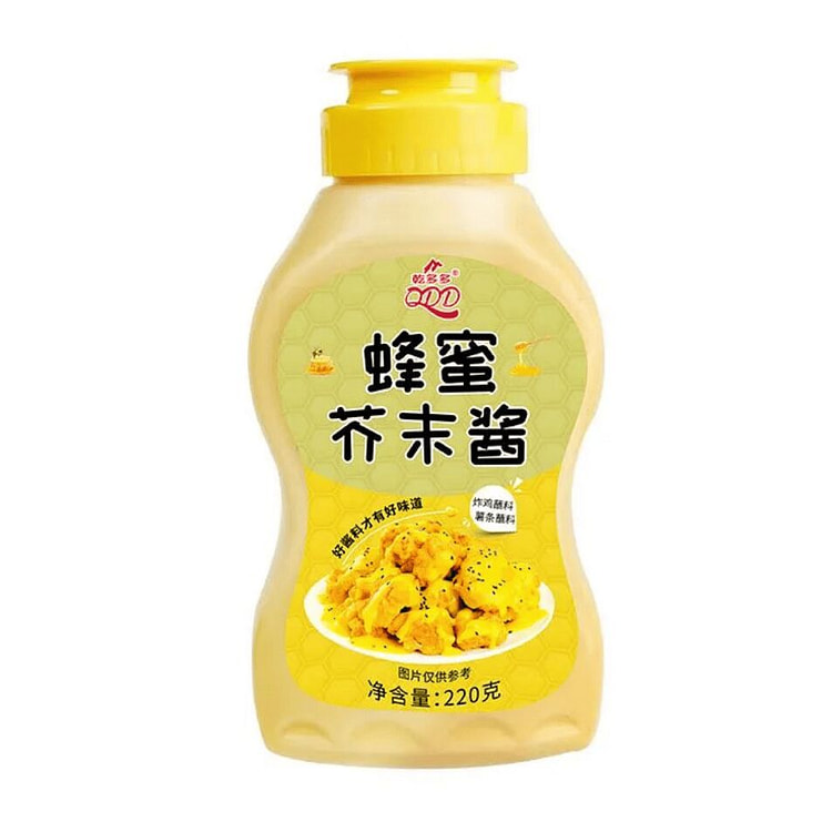 蜂蜜芥末酱挤压瓶220克*1瓶 220 克
