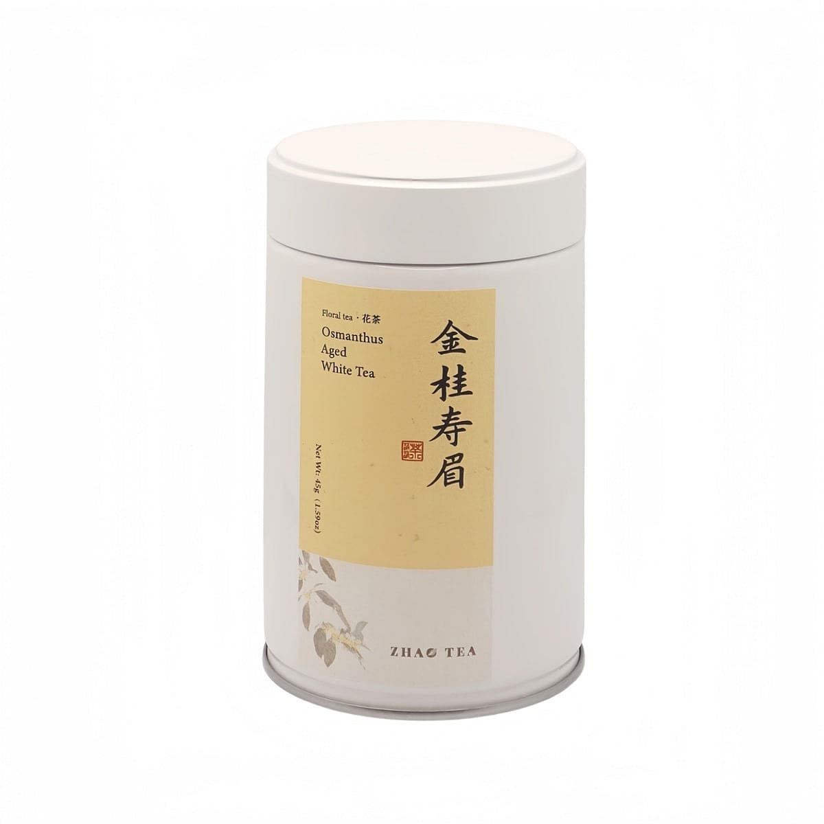 金桂寿眉 桂花老白茶 温和滋养 茶包 赵赵的茶 45 克