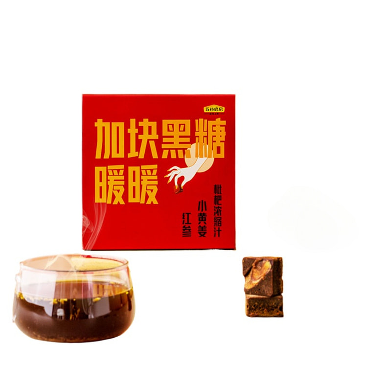 五谷磨房黑糖参姜茶160g*1盒