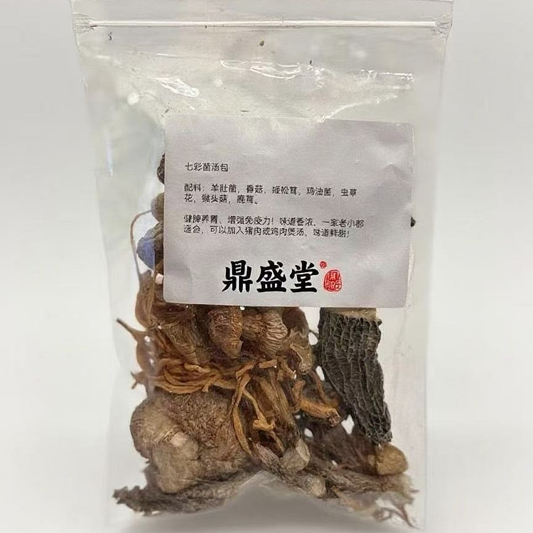 Colorful Mushroom Herbal Soup Mix