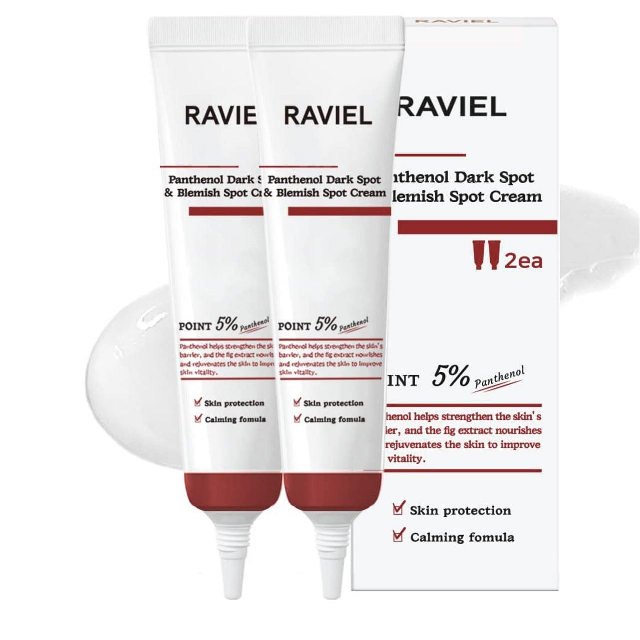RAVIEL Panthenol Dark Spot & Blemish Spot Cream 15ml X 2EA 1 each