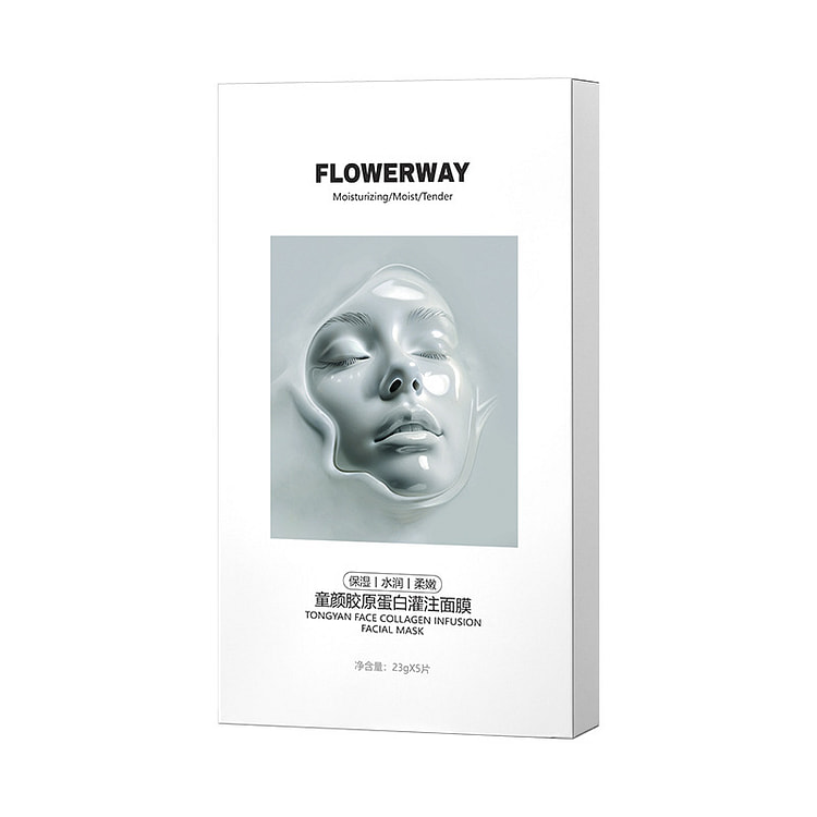 FLOWERWAY-Youth Collagen Infusion Mask-5 pcs