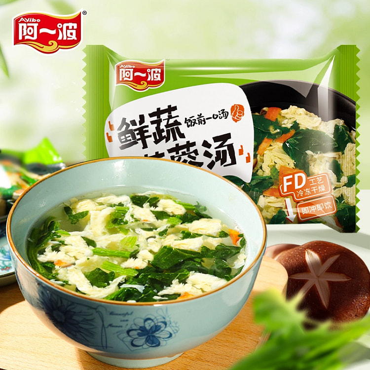 阿一波鲜蔬芙蓉速食汤6g*5小袋