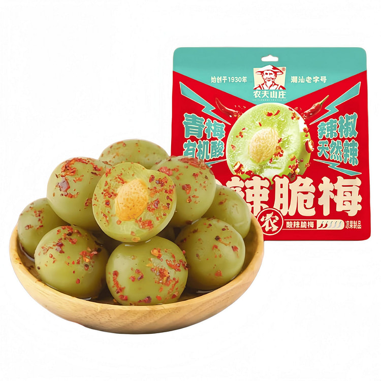 农夫山庄 酸辣脆梅 168g 168 克