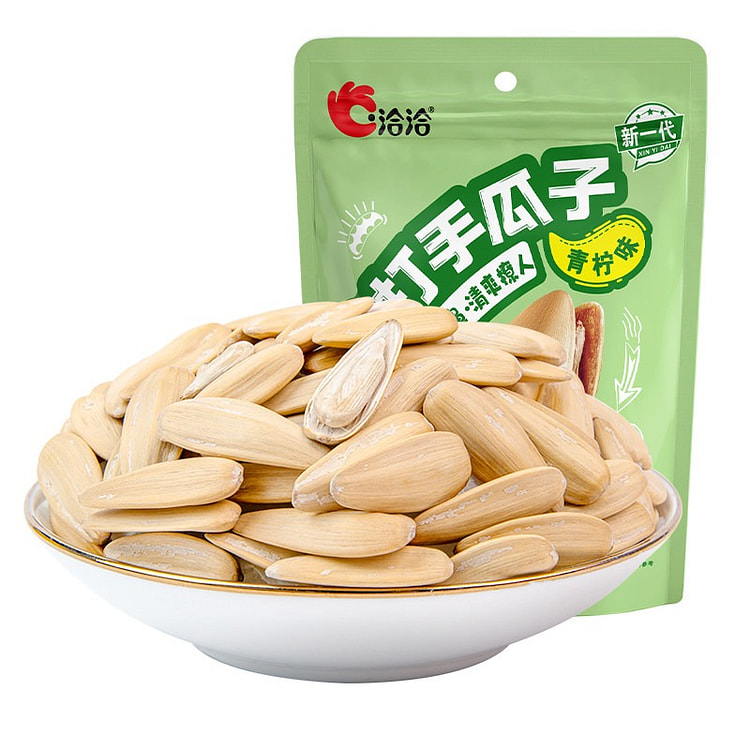 Cha Cha Hand-Pounded Melon Seeds Lime Flavor 1pc 208 g