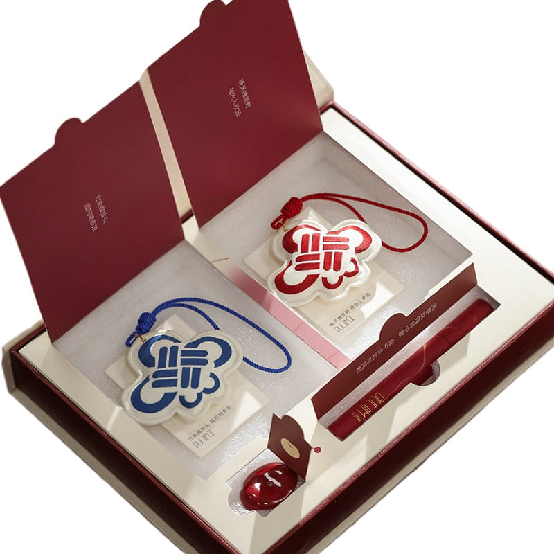 BOJIMI Red Thread Car Scent Box,1 box 1 count