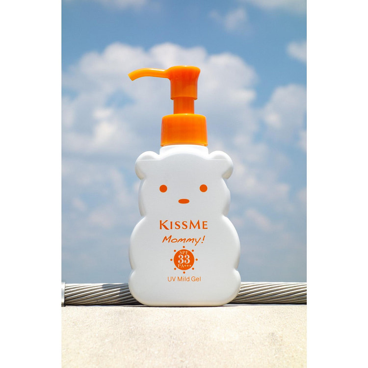 [Isehan] KissMe Mommy UV Mild Gel Pump Bottle SPF33/PA+++ 100ml