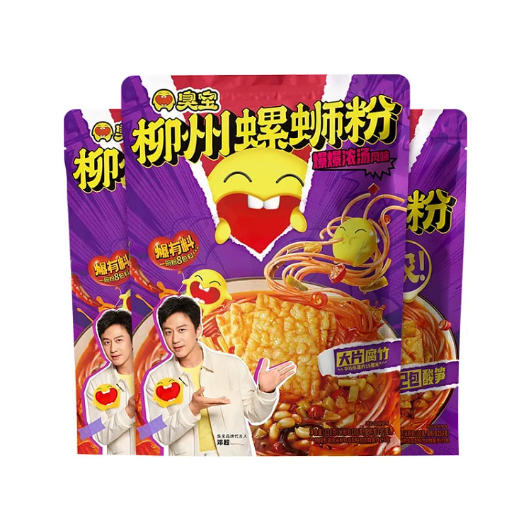 臭宝柳州正宗螺蛳粉爆爆浓汤大片腐竹330g*1袋 330 克