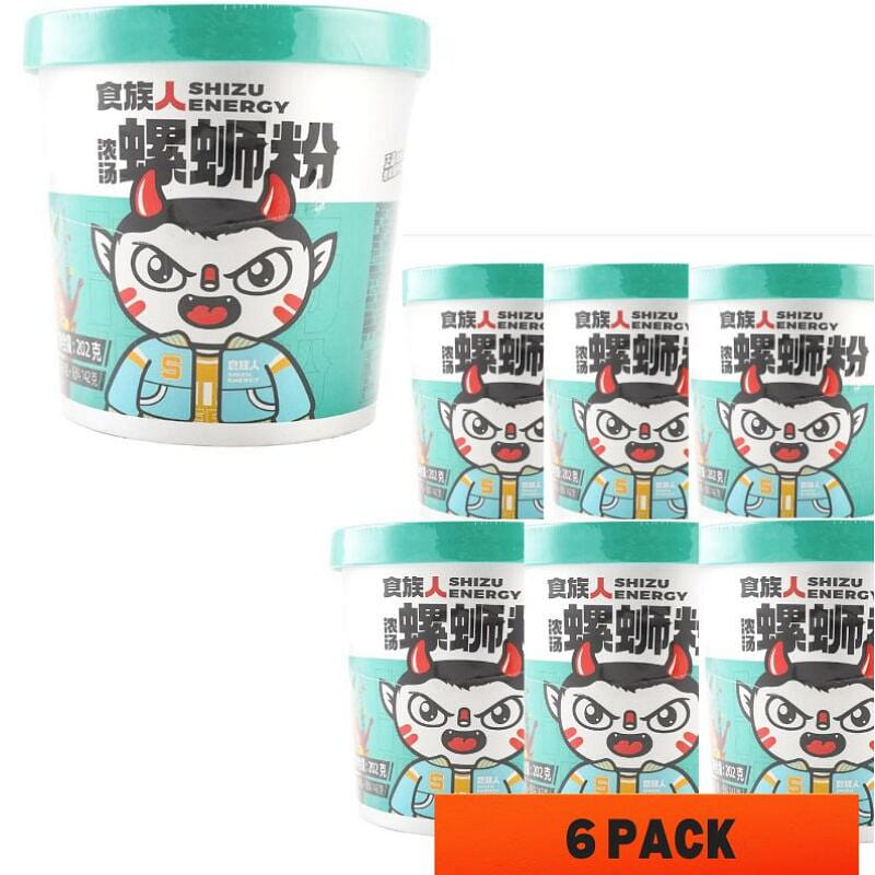 食族人 螺蛳粉202克*超值6桶 202 克