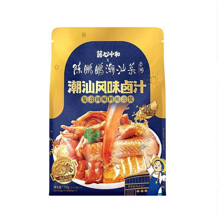 山姆同款 陈鹏鹏潮汕菜潮汕风味卤汁（3-5人份*4）