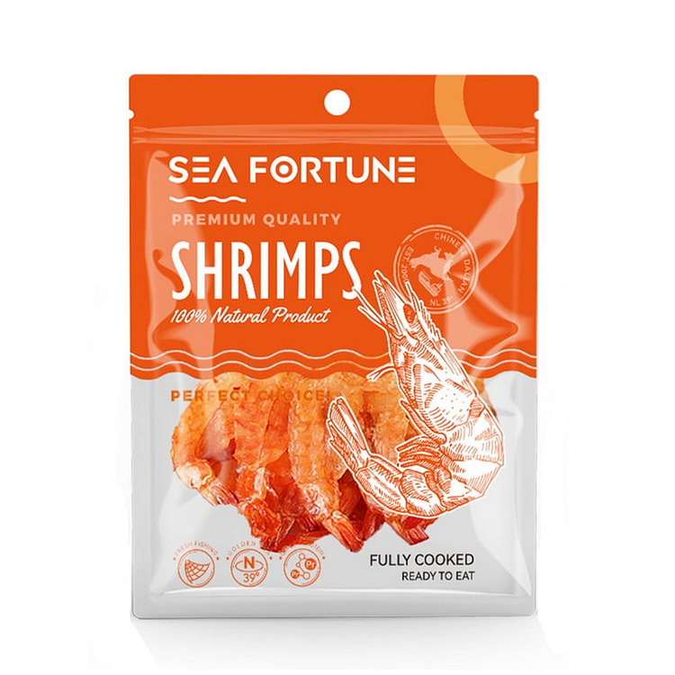 Sea Fortune 开背虾干海鲜零食