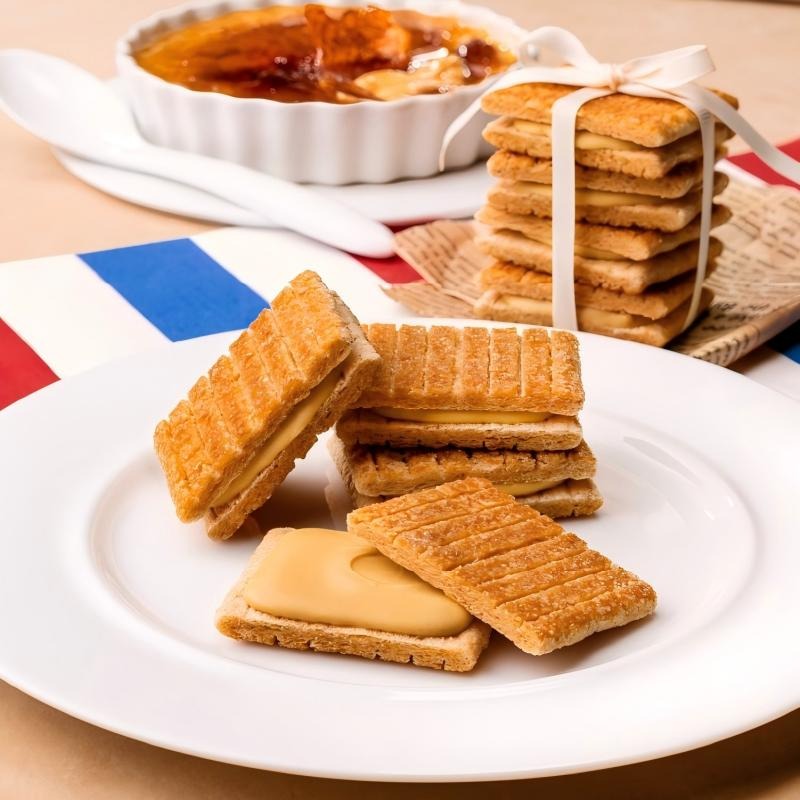 Sugar Butter Tree Caramel Brulee Sandwich 7PCS 1 box
