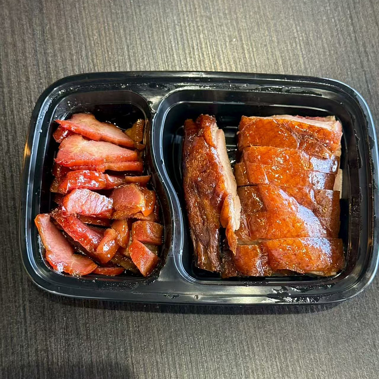 双拼烧腊（叉烧，1/4烧鸭）