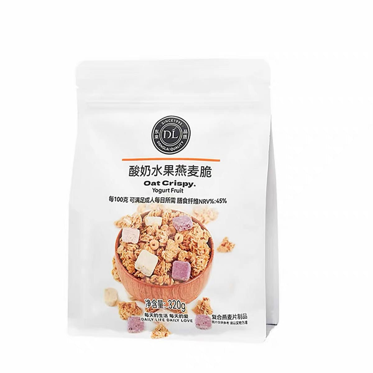 Pang Donglai Yogurt Oatmeal Crisps Breakfast 320g 320 g