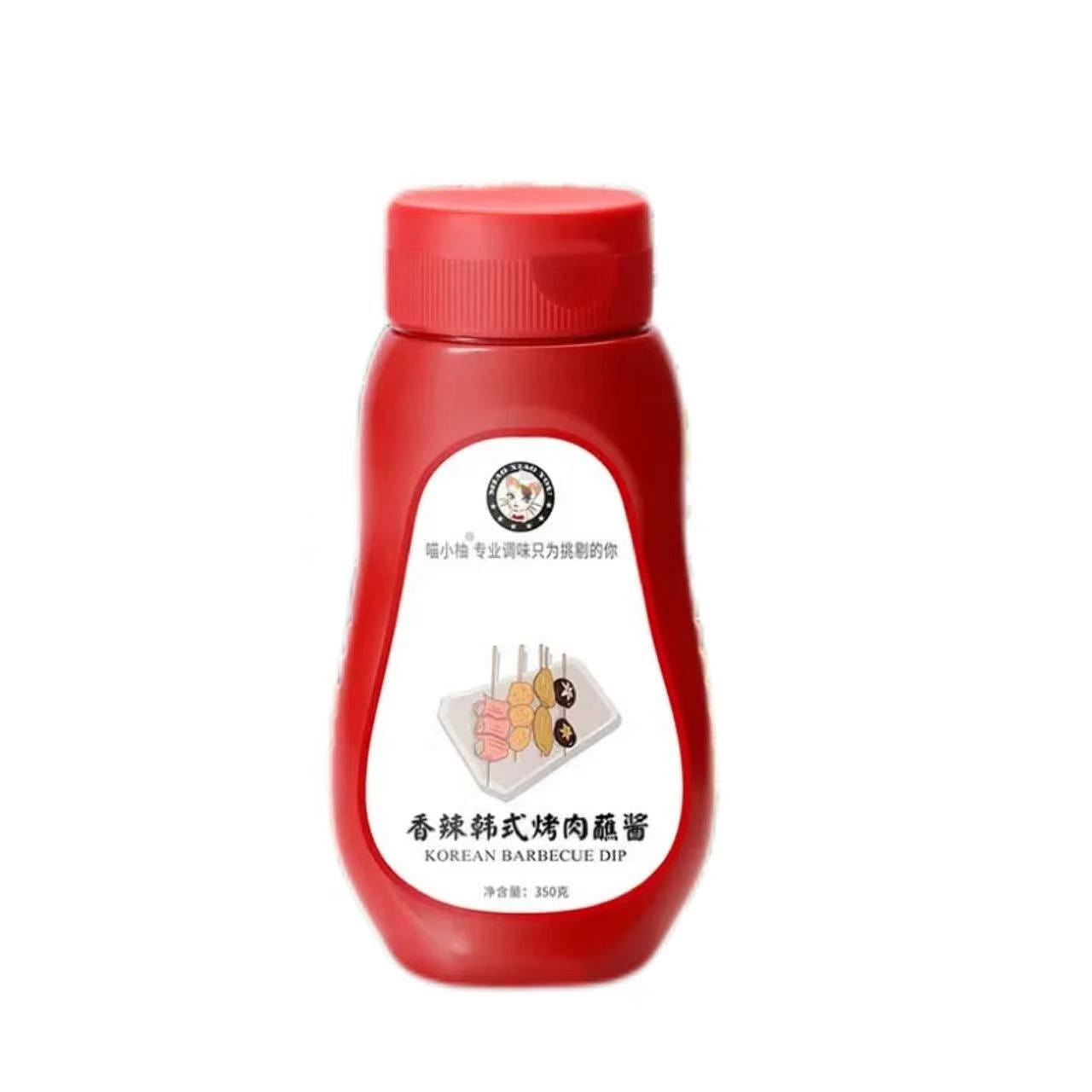 喵小柚韩式烤肉蘸酱料香辣350g 350 克