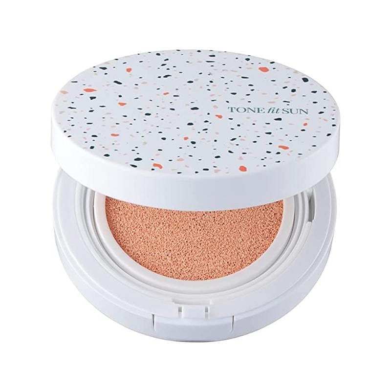 TONEfitSUN Vegan Tone-Up Sun Sunscreen Cushion SPF50+ PA++++ 12 g