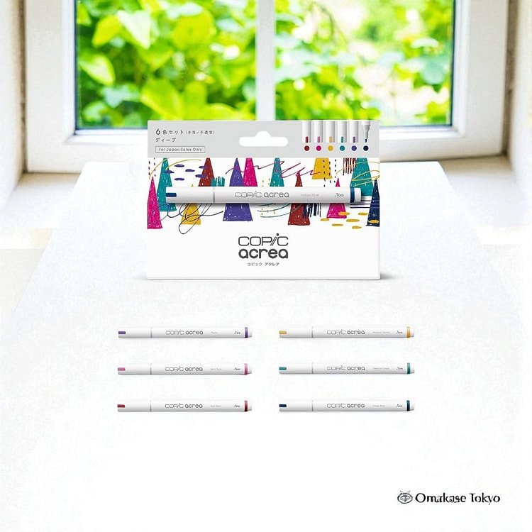 Copic Marker Set-6 Colors Dark 150 g