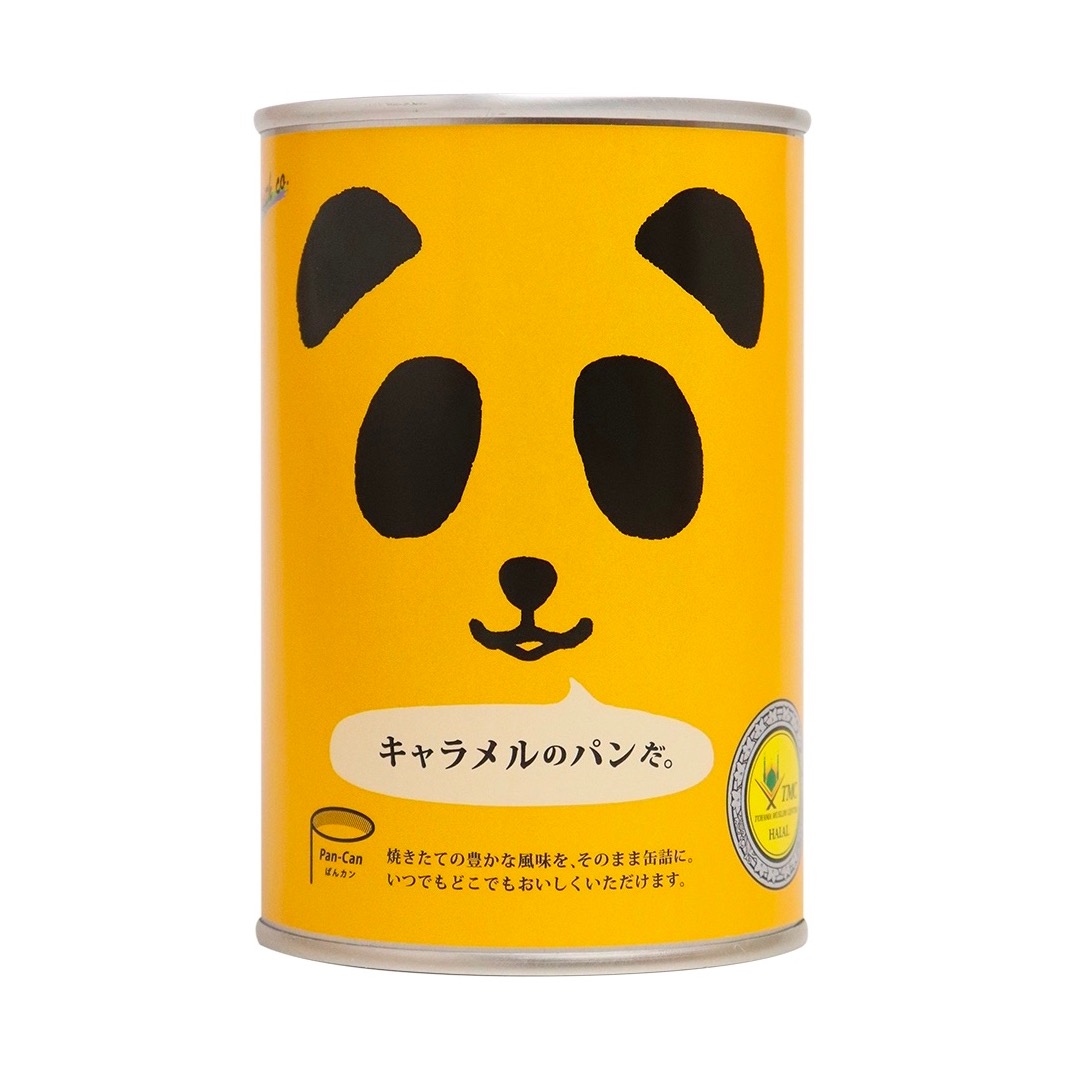 熊貓牌焦糖麪包罐頭 100g 1 份