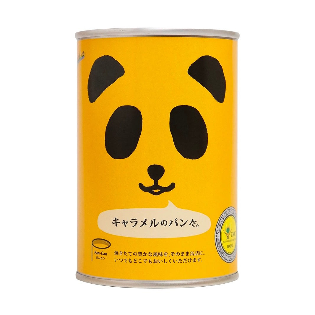 Canned Food Panda Bread Pan Caramel Preserved 100g 1 each