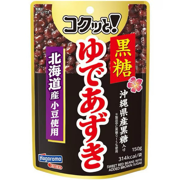 Hagoromo Brown Sugar Sweetened Azuki Beans 150g 1 each