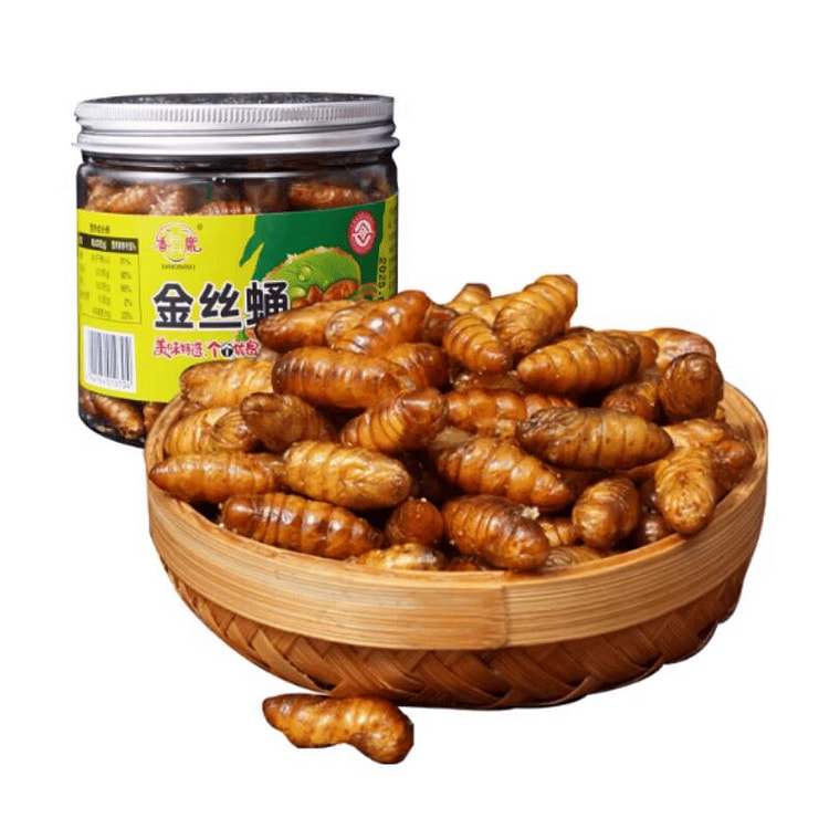 Instant golden silkworm chrysalis 60g*1 can