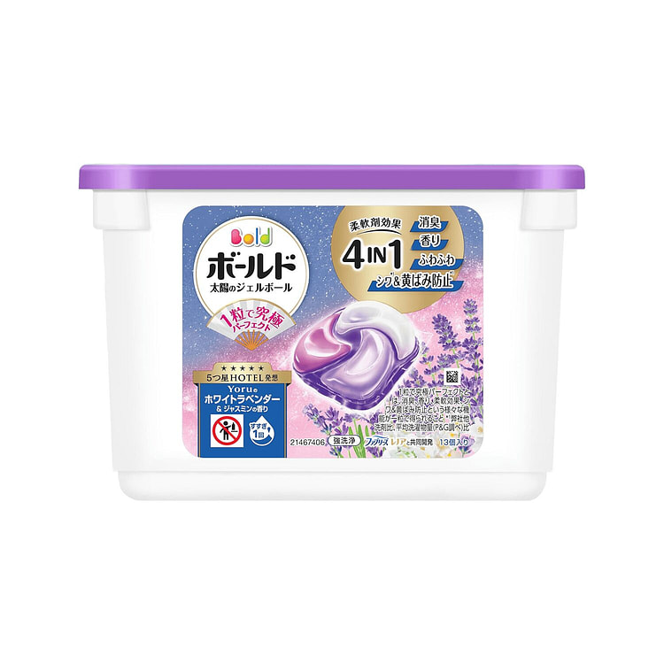 P&G Bold Pods Lavender & Jasmine Scent 13pc 1 each