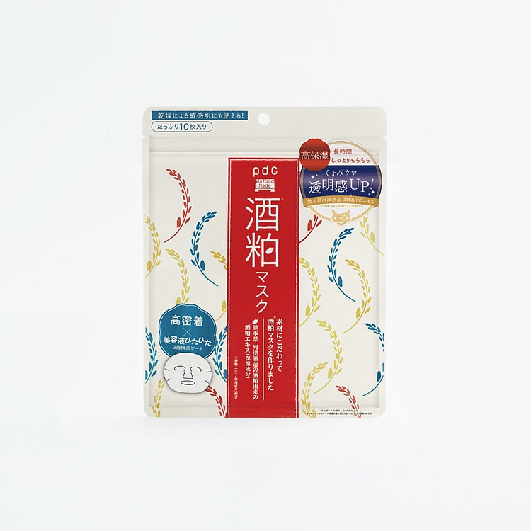 PDC Sake Lees Bright Mask 10pcs 1 each