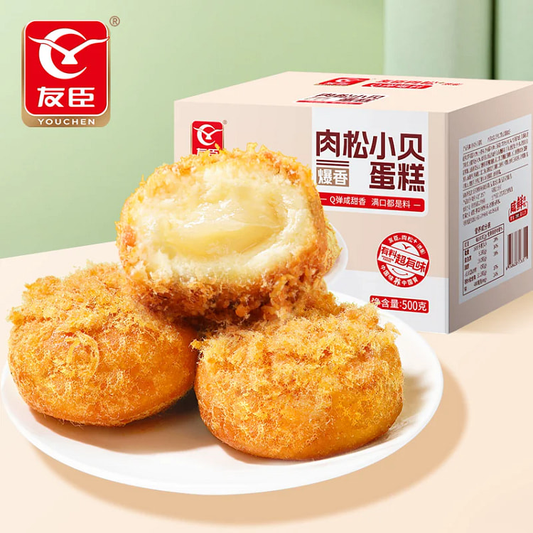 Youchen Rou Song Xiao Bei Cake 500g * 1 box 500 g