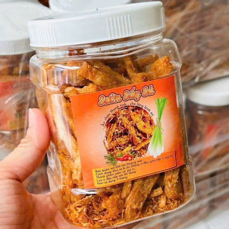 Crispy Vegan Pork Ribs with Lemongrass and Chili 1 box