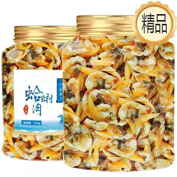 大连蛤蜊肉干蚬子干100g*1罐