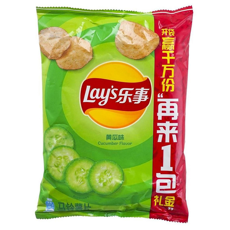 Lay's Potato Chips with cucumber flavor 70g