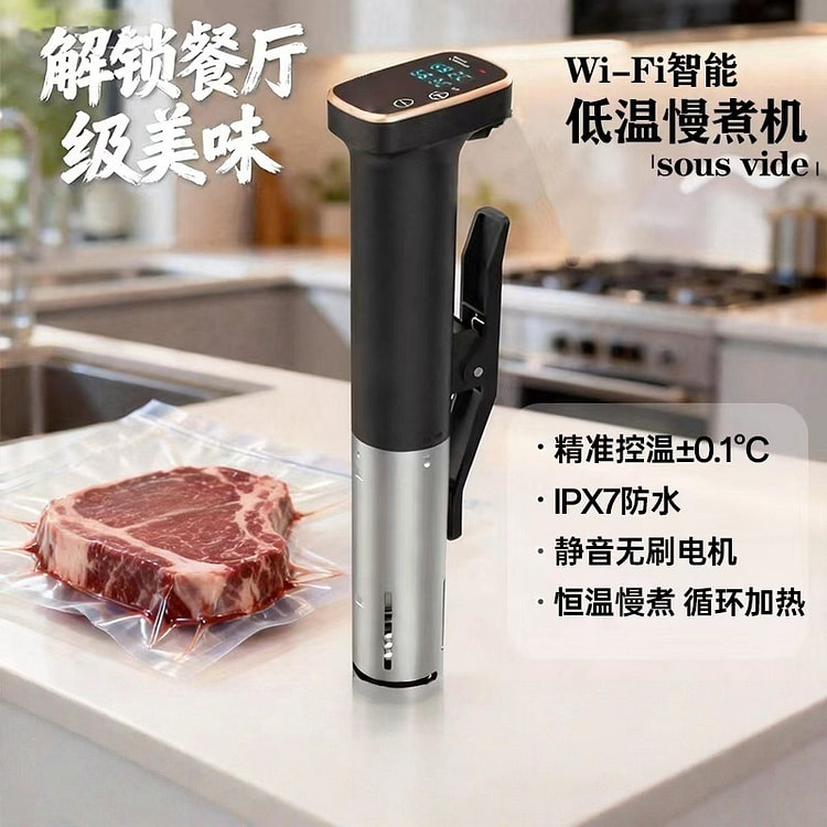 精准控温牛排料理机恒温慢煮棒解冻器低温慢煮机静音款 1 把