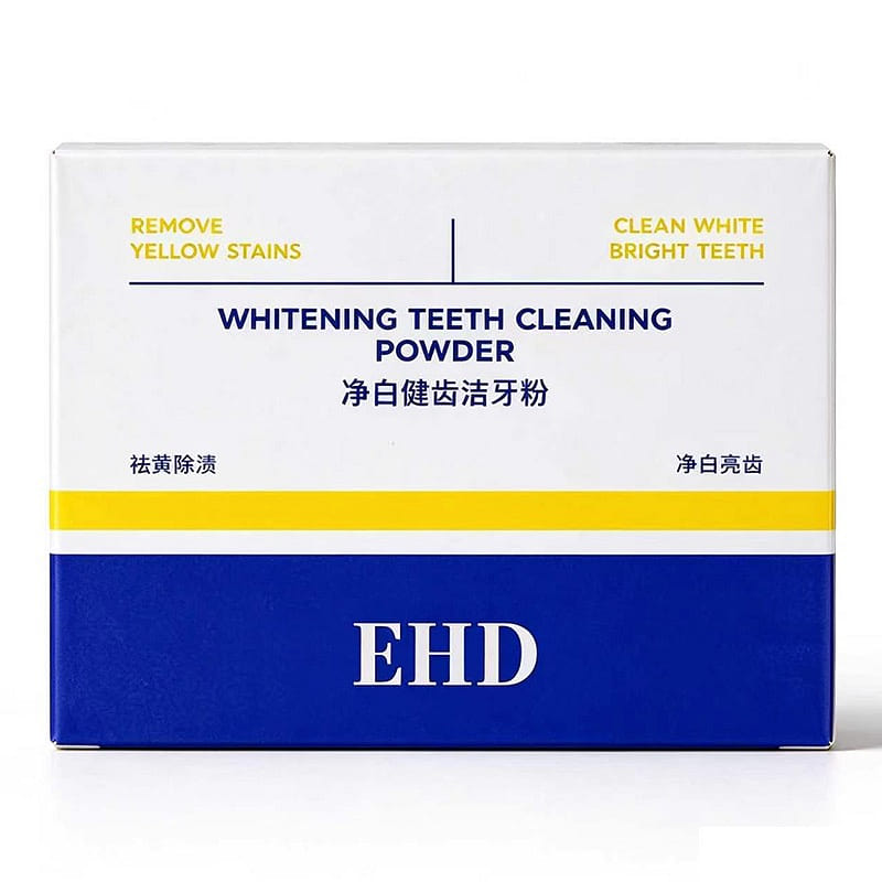 EHD Teeth Cleaning Powder Brighten Fresh Breath 50 g