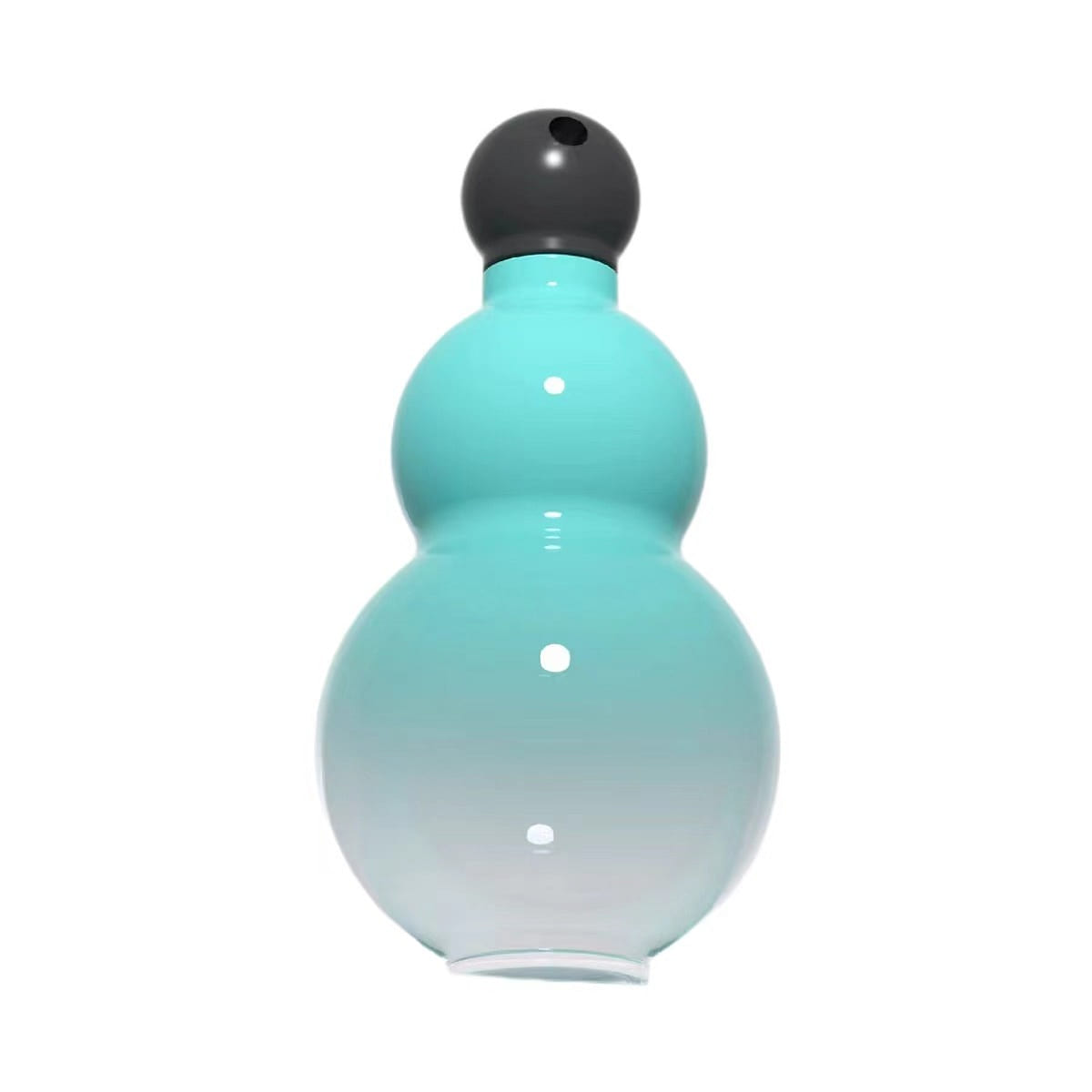 Portable Gourd Portable EDC Kettle Chinese Style Give Gifts-Blue 1 count