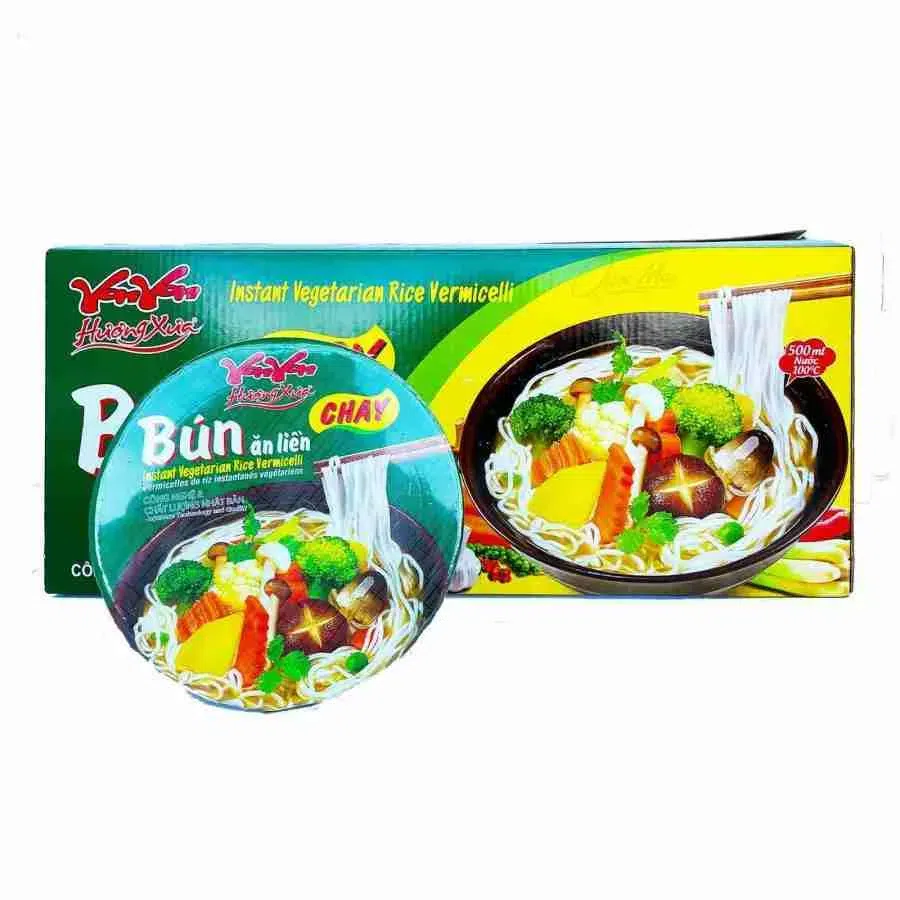 Instant Vegan vermicelli 70g YonYon Huong Xua 6 pack