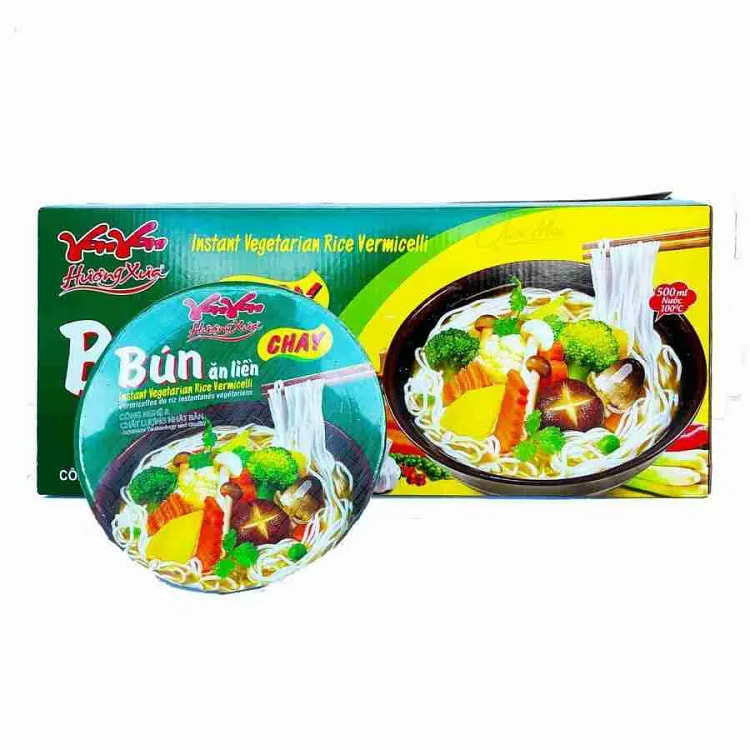 Instant Vegan vermicelli 70g YonYon Huong Xua 6 pack