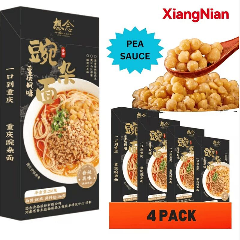 XiangnianPeaPorkRibNoodles286g*4pcs 286 g