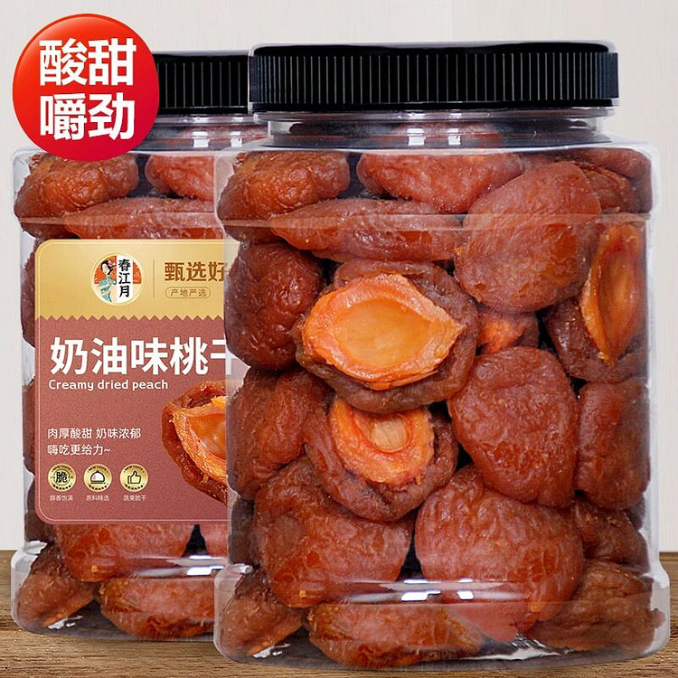 春江月奶油味桃干果脯