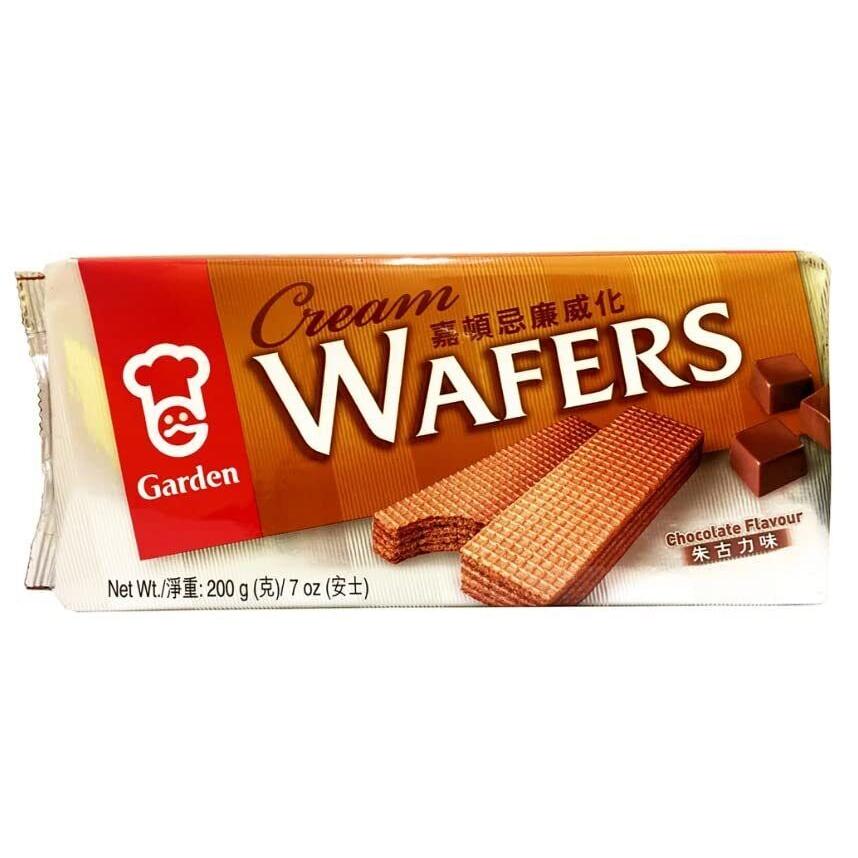 Get Garden Cream Wafer cookies 7 oz chocolate Delivered Weee! Asian Market