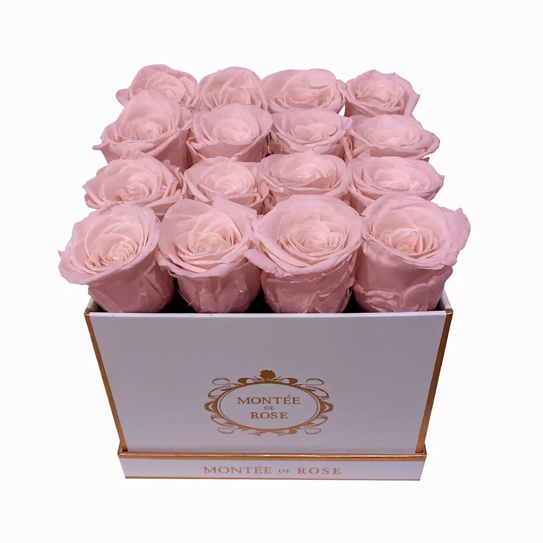 White Medium Square Sakura 1 each