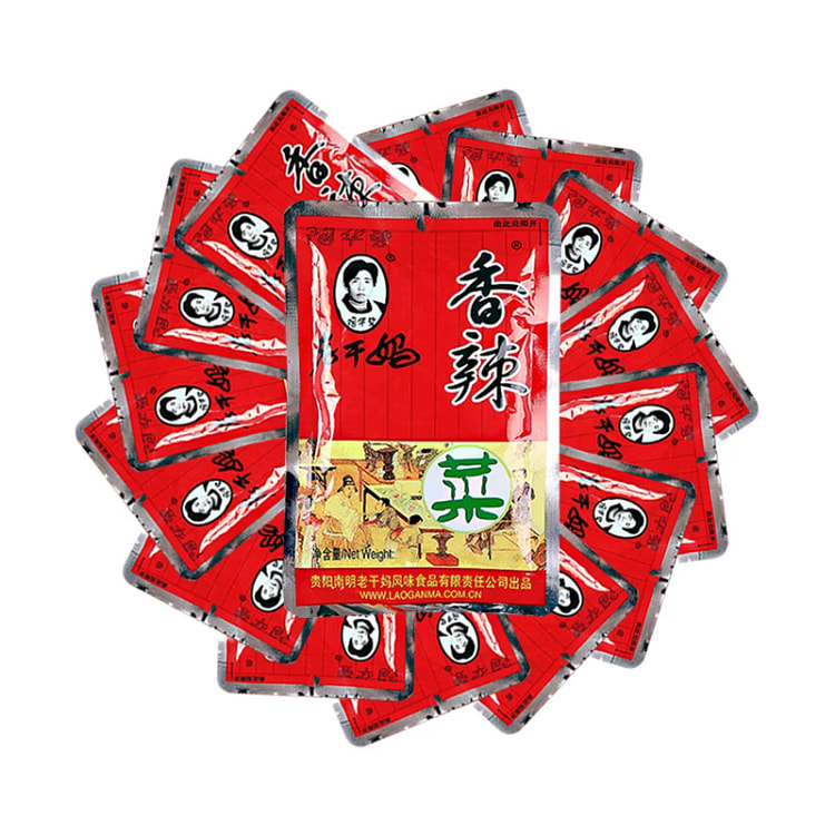 Spicy Zhacai Lao Gan Ma 60g*5 Bags 300 g