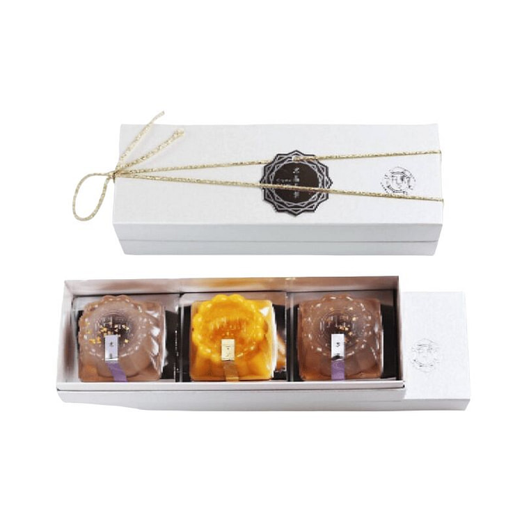 Crystal Mooncake Gift Box 3pc 1 each