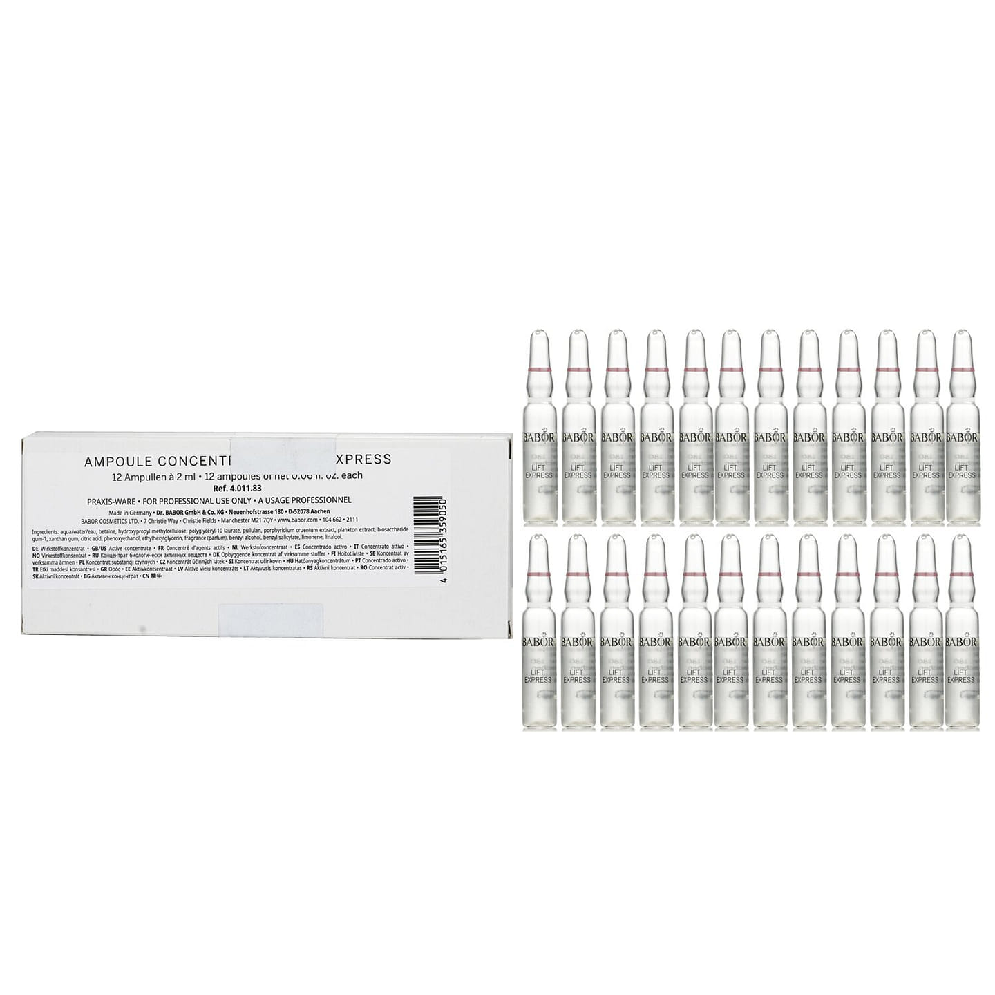 芭宝 CP Ampoule Concentrates Lift Express 24x2ml/0.06oz 24 毫升