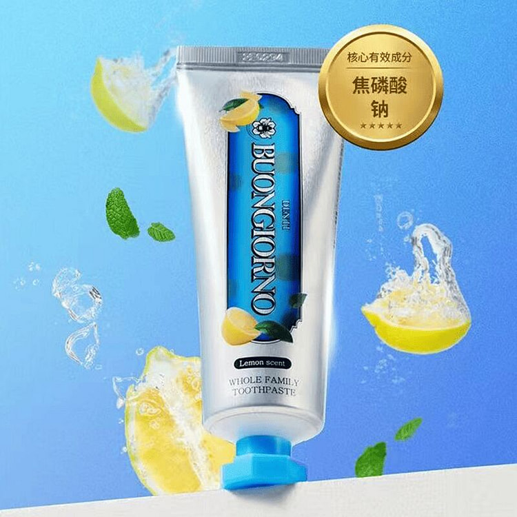 DENTI BUONGIORNO蓝色去牙结石牙膏 100 克