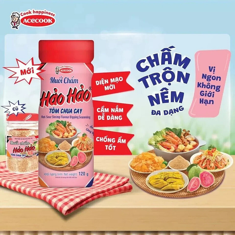 HAO HAO SPICY & SOUR SHRIMP DIPPING SALT