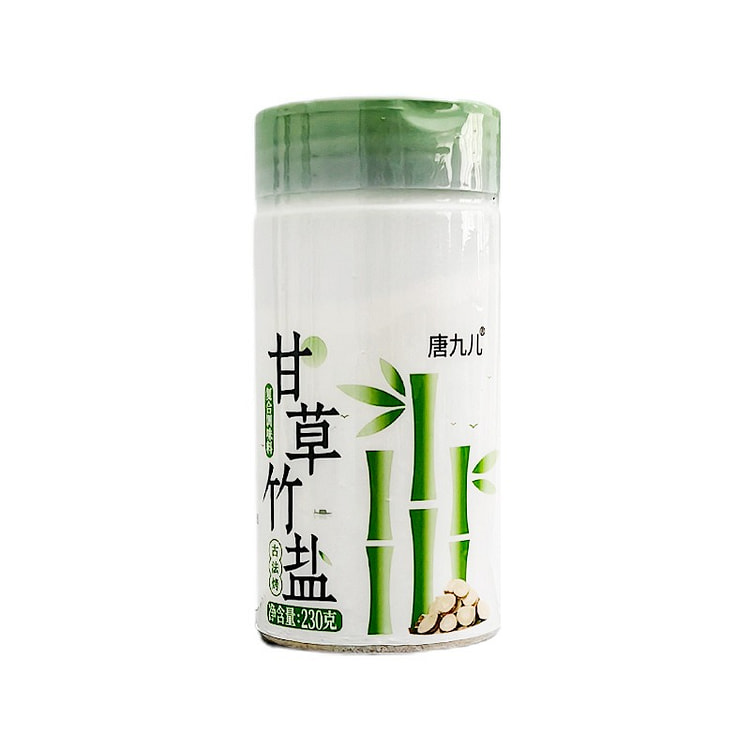 Muối tre cam thảo ăn được bộ gia đình 3 chai riêng 3 can