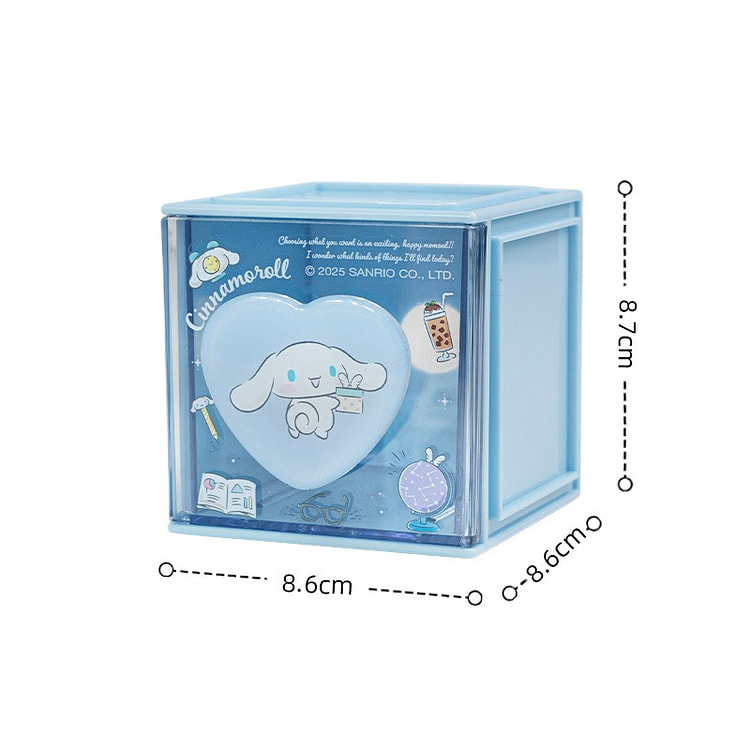 Jenga Square Small Storage Box - Cinnamoroll 1 count